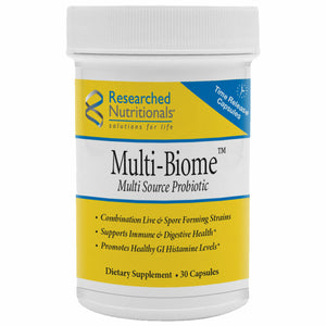 Multi-Biome™ Multi Source Probiotic 30Caps - Researched Nutritionals