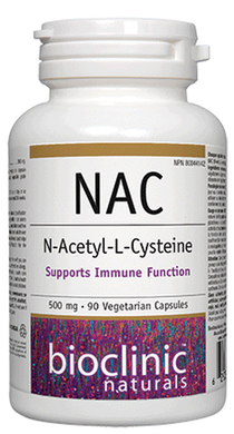 NAC 500 mg (90 VCaps) - BioClinic Naturals