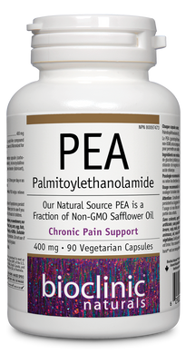 PEA Palmitoylethanolamide 400mg 60VCaps - BioClinic Naturals