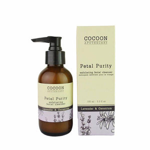 Petal Purity Exfoliating Facial Cleanser - Cocoon