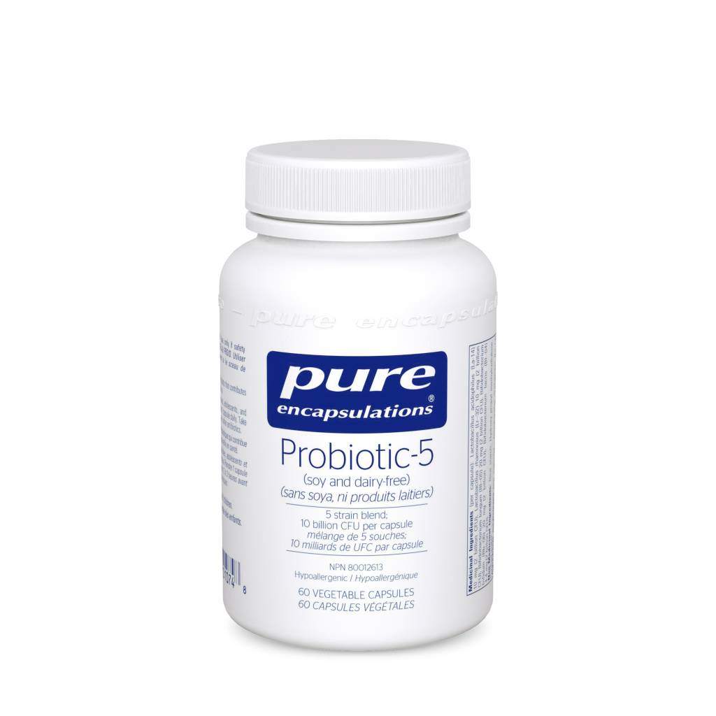 Probiotic-5 10Billion CFU 60Caps - Pure Encapsulations