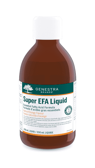 Super EFA Liquid Natural Orange Flavour 200mL - Genestra