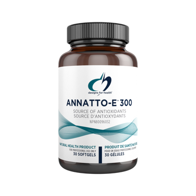 Annatto-E™ Antioxidant 300mg 30SGels - Designs for Health